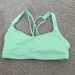 Lululemon Athletica Bright Green Sports Bra